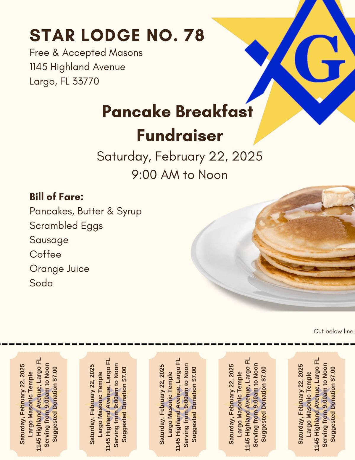 Pancake Breakfast