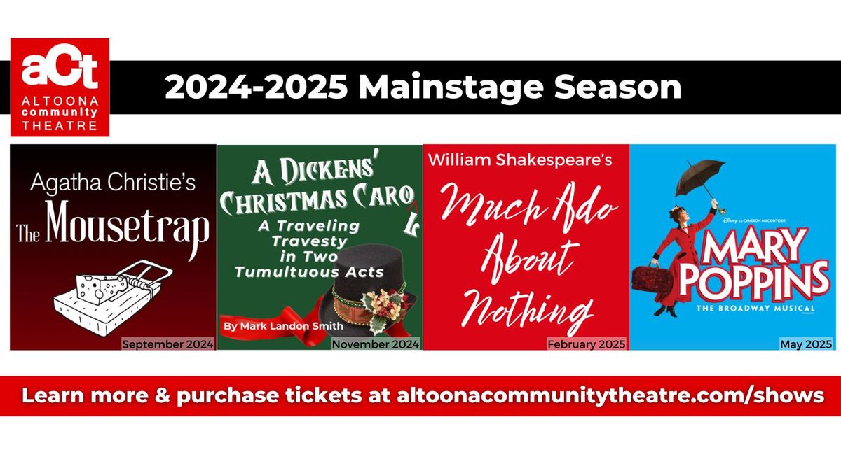 Much Ado About Nothing - Presented by Altoona Community Theatre