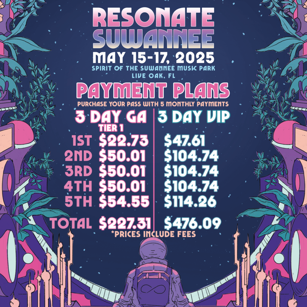 Resonate Suwannee Music Festival (3 Day Pass)