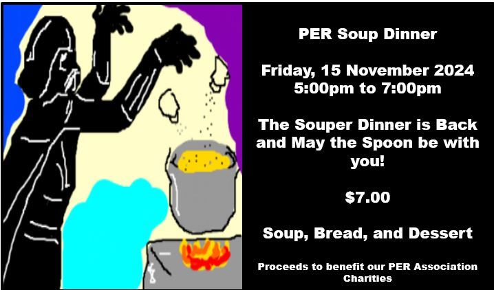 Soup Dinner by the PERs