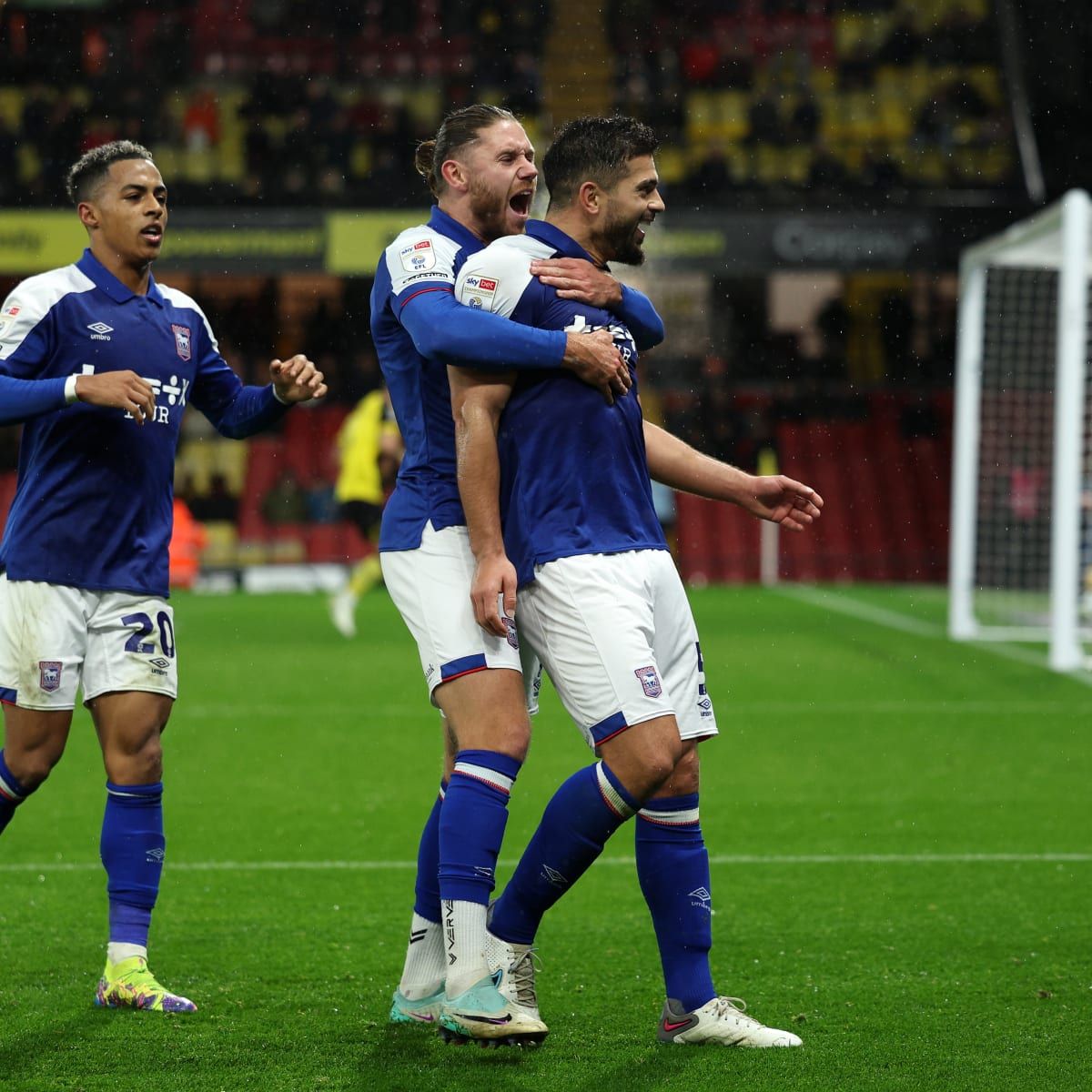 Ipswich Town FC vs Arsenal FC at Portman Road Stadium