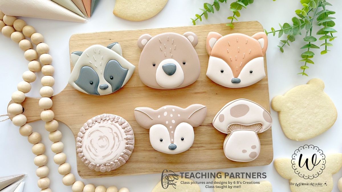 Woodland Animals Cookie Decorating Class