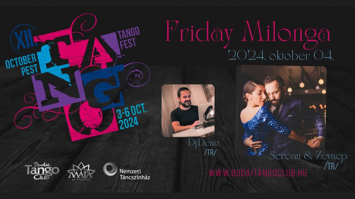 XII. Okt\u00f3berPestTangoFest - Friday Grand Milonga - Budapest