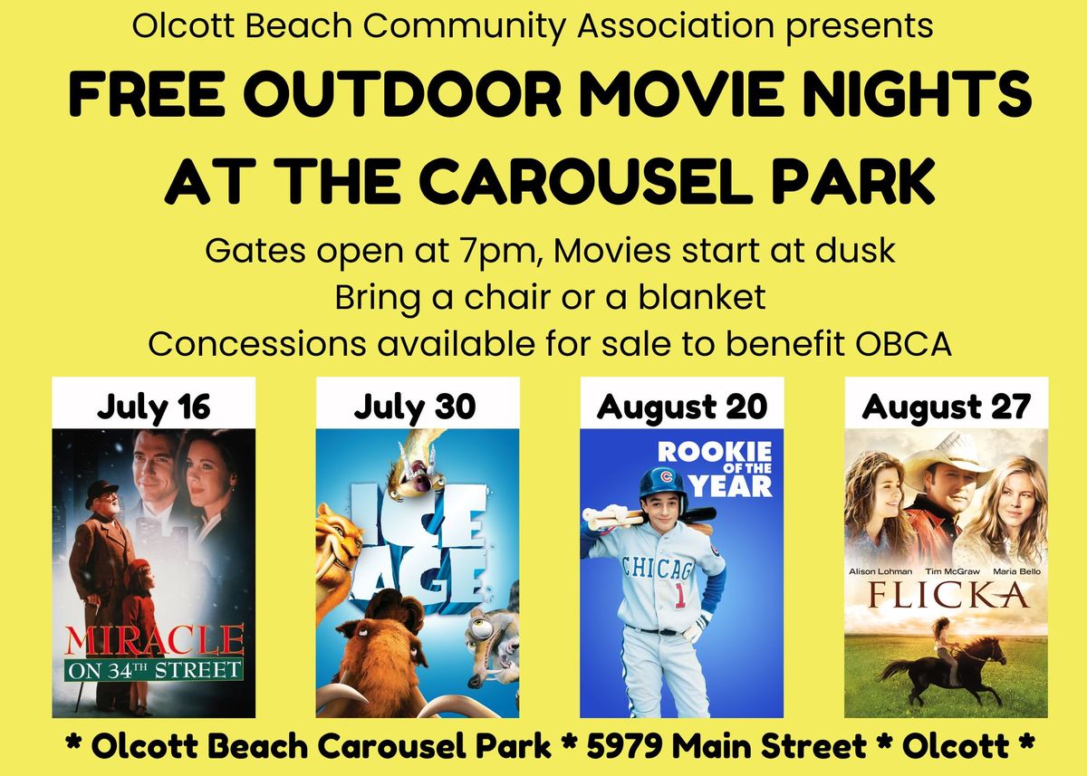 Christmas in July Starts with our Free Outdoor Movie Night: Miracle on 34th St!