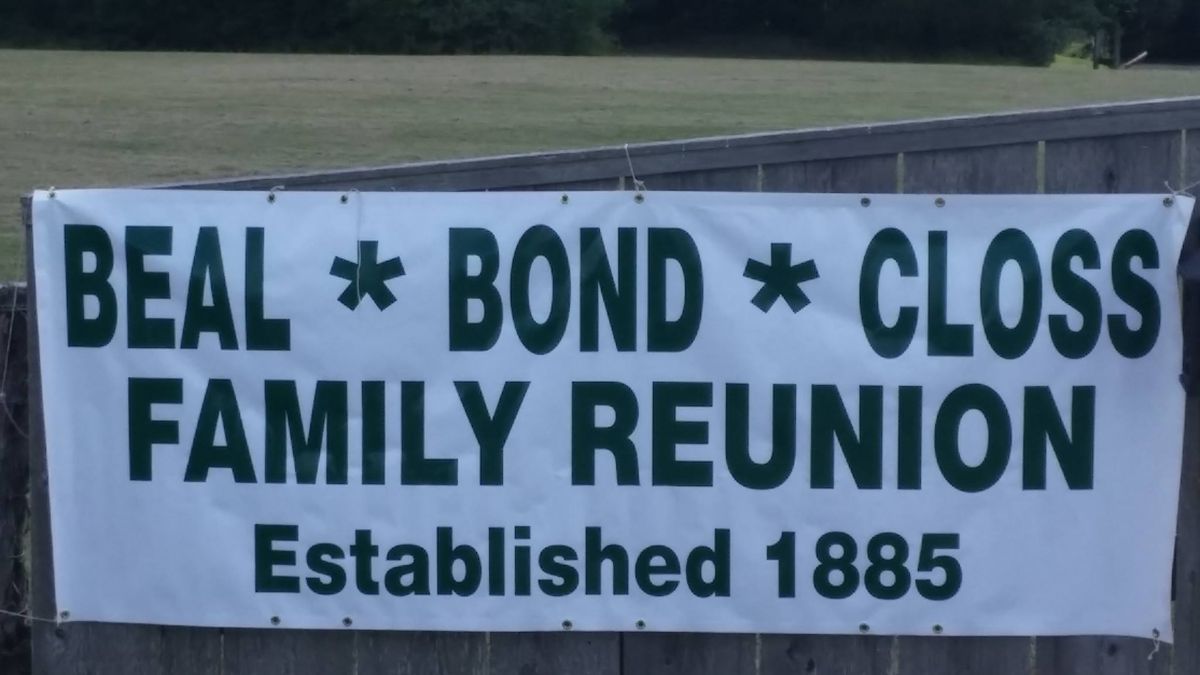 Beal - Bond - Closs Family Reunion