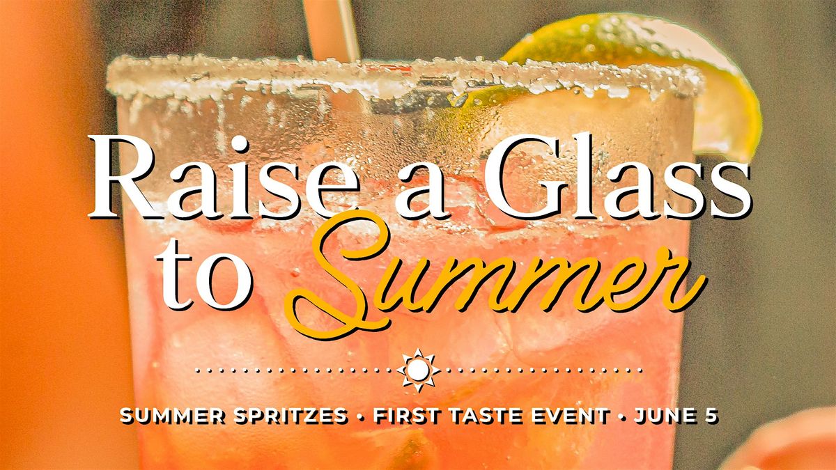 Summer Spritzes - First Taste Event - Pinstripes, Washington, DC