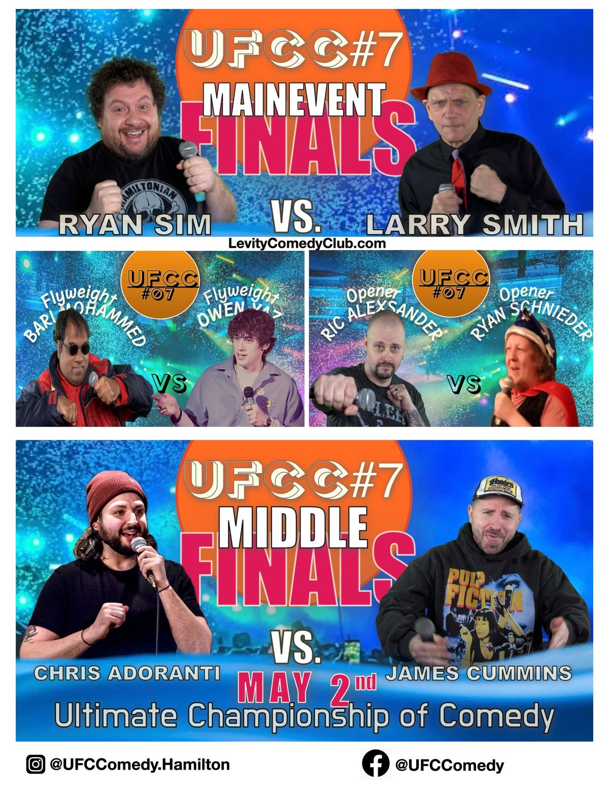 Ultimate Championship of Comedy FINALS May 2nd