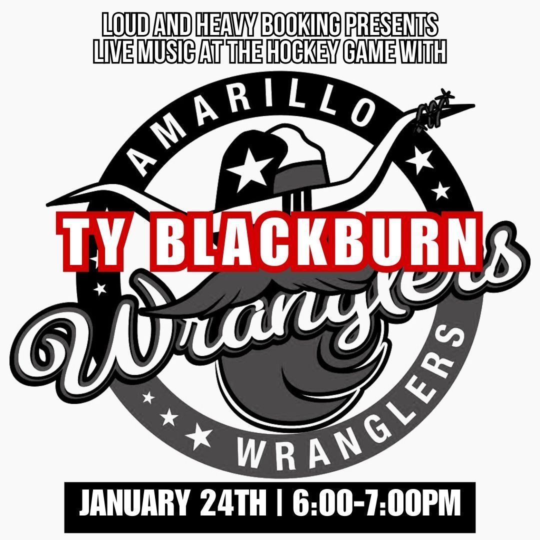 Ty Blackburn @ Amarillo Wranglers Hockey, Amarillo TX! 