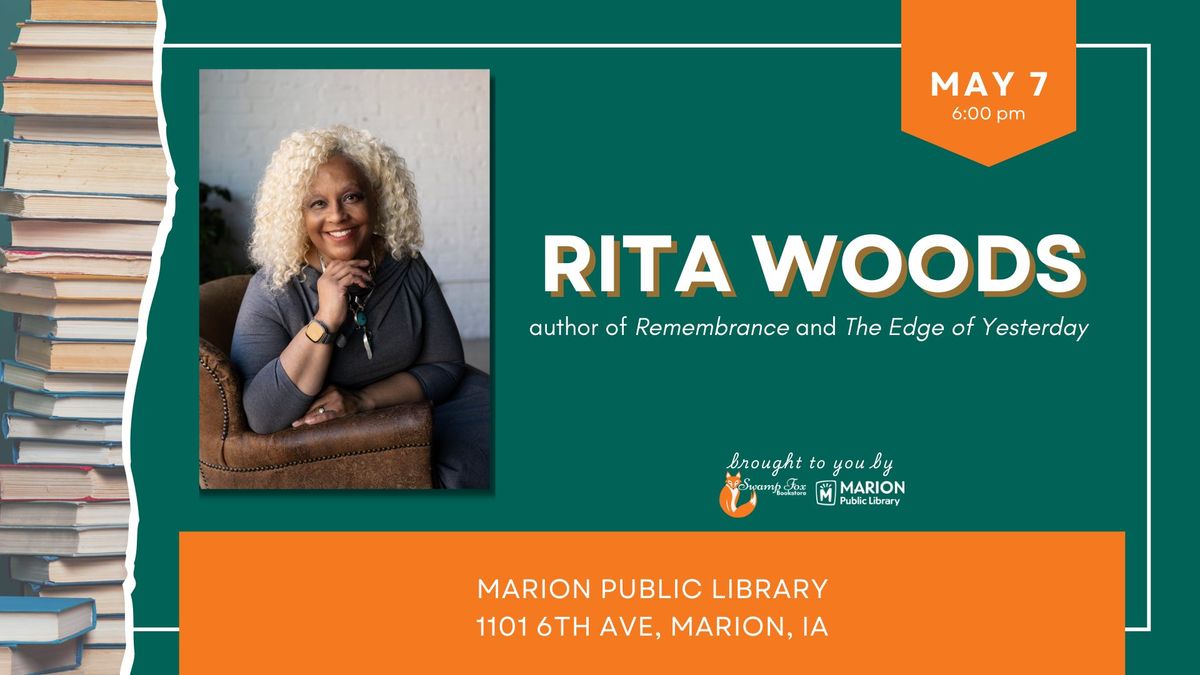 Author Event: Rita Woods, author of Remembrance