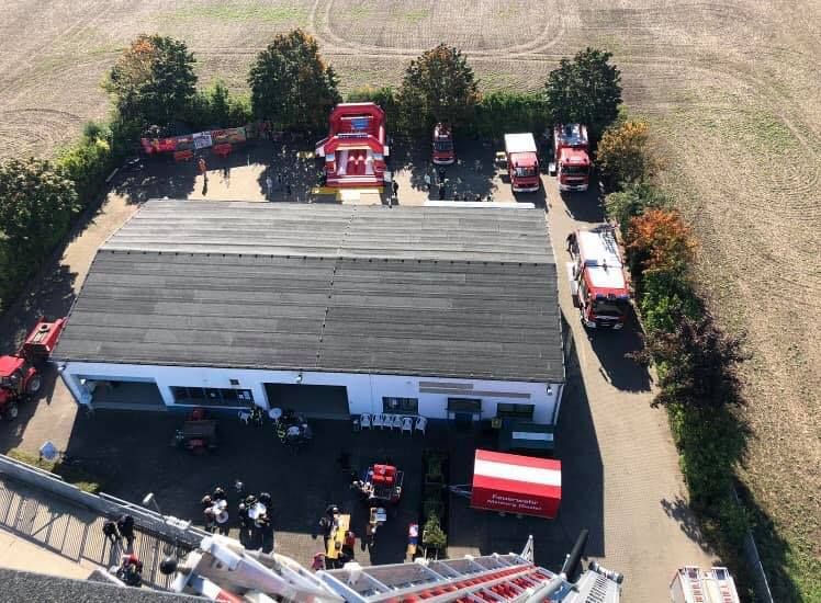 2. Neujahrsfeuer an der Feuerwehr 