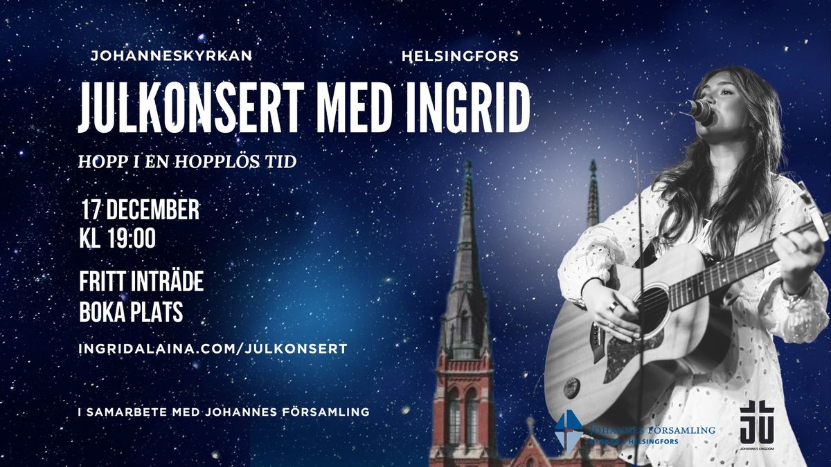 Julkonsert med Ingrid