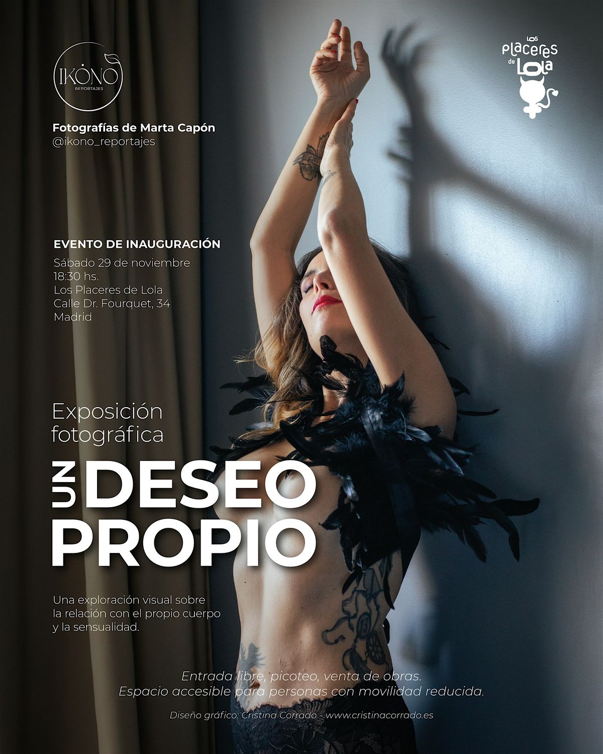 Inauguraci\u00f3n de la exposici\u00f3n fotogr\u00e1fica "Un deseo propio"