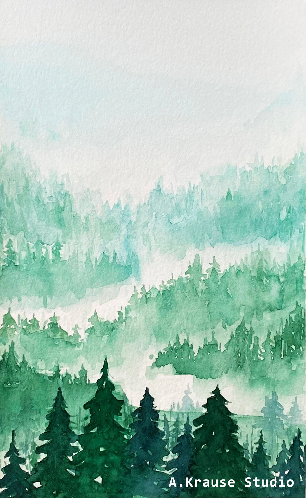 Watercolor Landscapes Made Simple