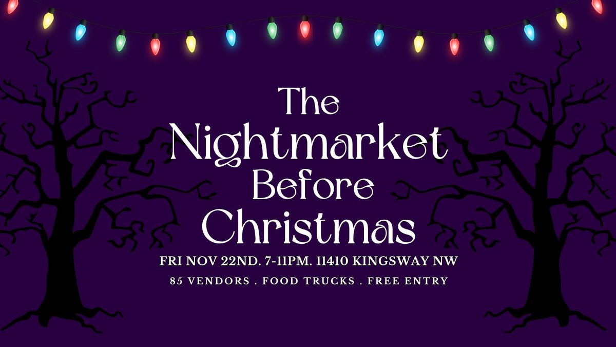 The Nightmarket Before Christmas