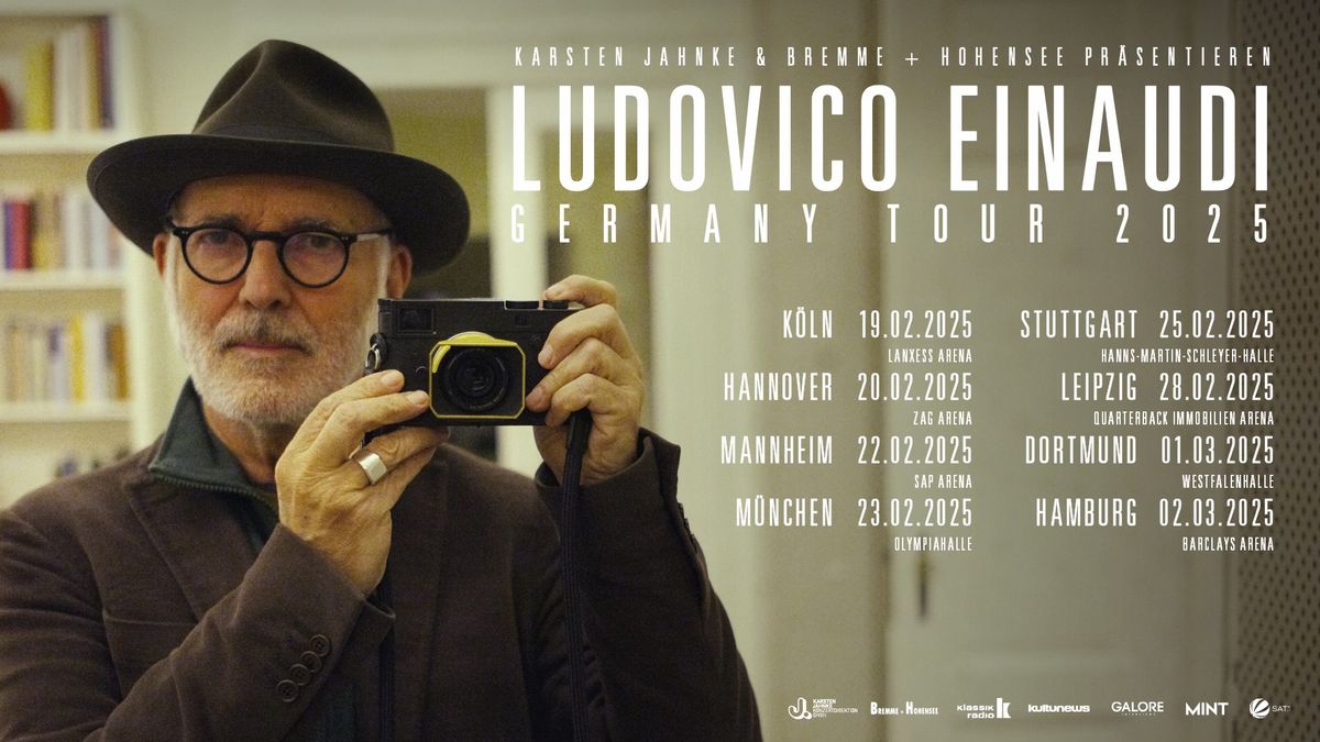 Ludovico Einaudi | Germany Tour 2025 | Leipzig