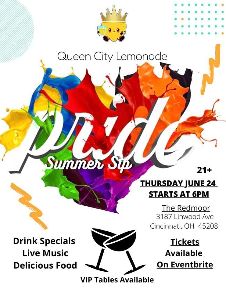 Queen City Lemonade Present: Pride Summer Sip