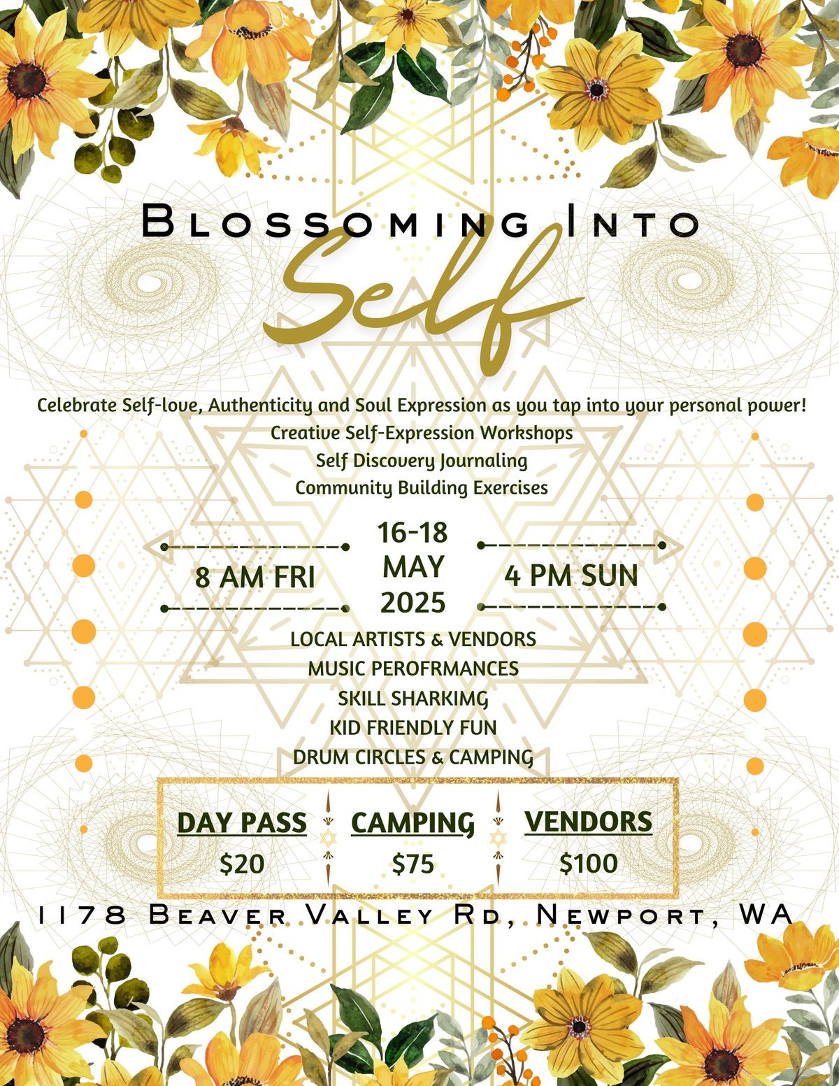 Blossoming into Self Festival