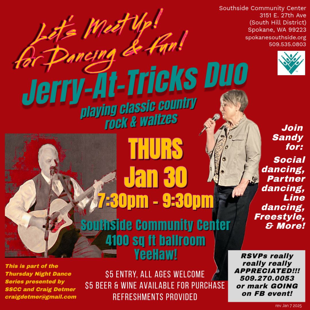 Let\u2019s Meet Up and Dance to Jerry-At-Tricks Duo at Southside!