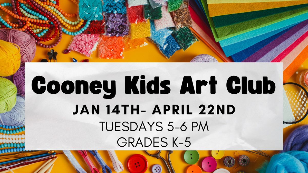 Cooney Kids Art Club