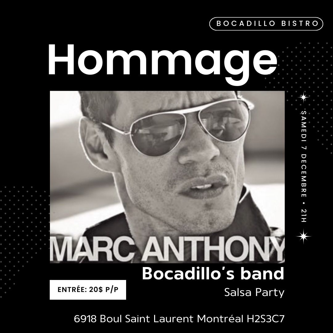 Marc Anthony Hommage 