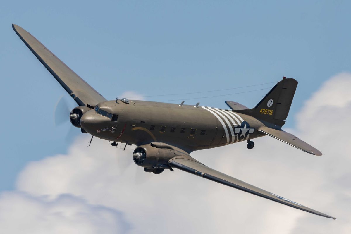 WWII C-47 (DC3) Aircraft Rides in Tulsa, OK