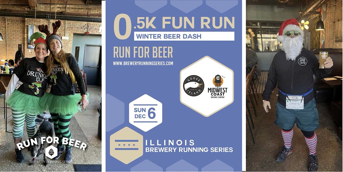 Holiday Winter Dash Beer Run | 2026 Illinois Brewery Running Series