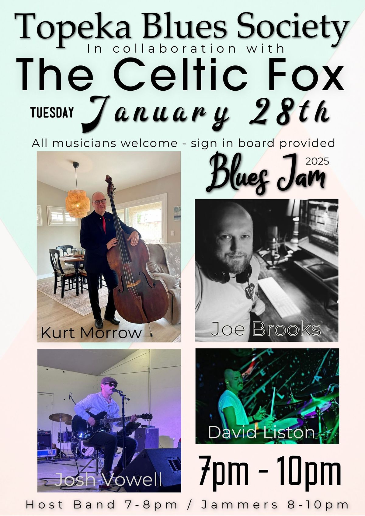 Topeka Blues Society January Blues Jam