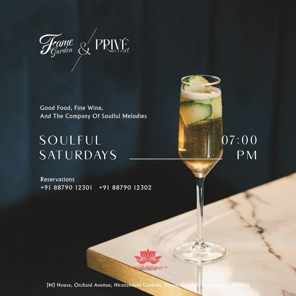 Soulful Saturday at Rooftop Restaurant