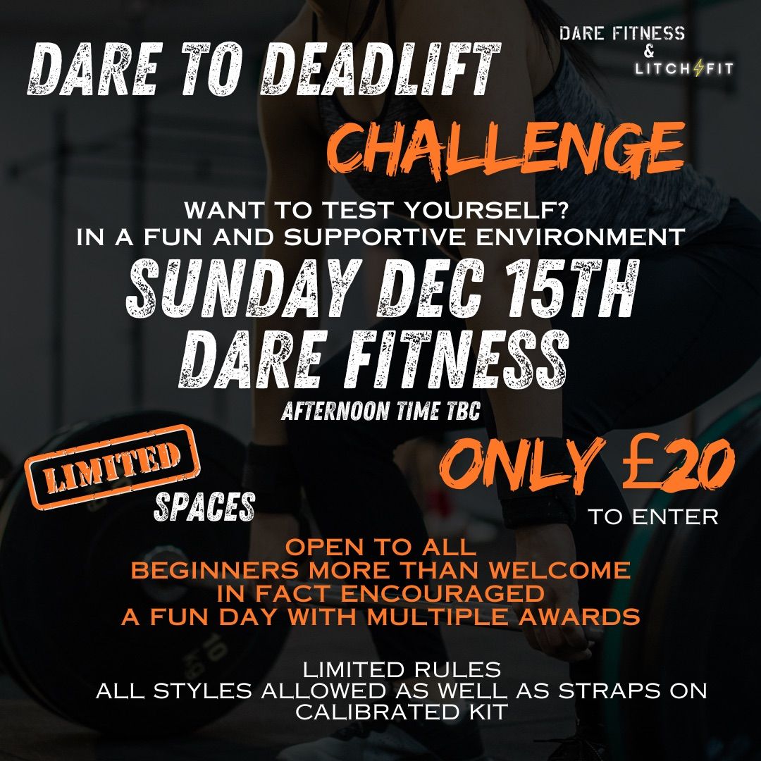 Dare To Deadlift Challenge 2024