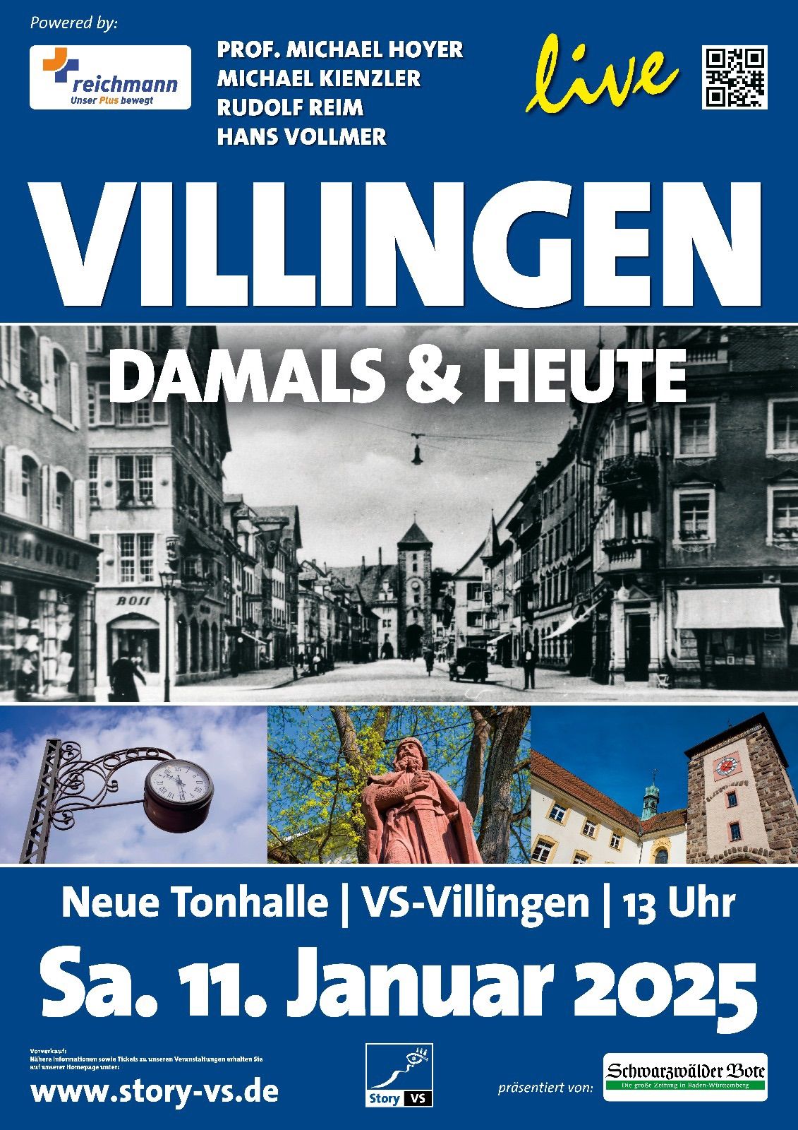 Villingen damals und heute