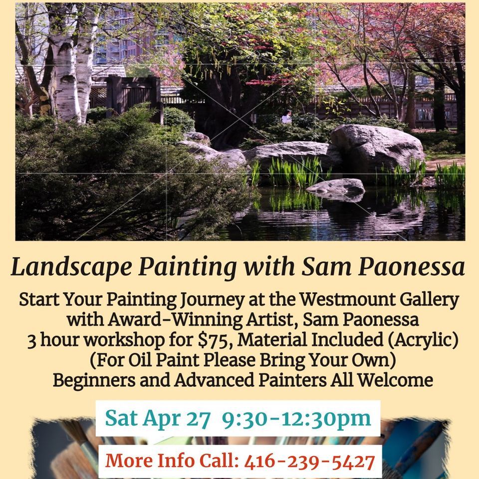 Landscape Painting with Sam Paonessa