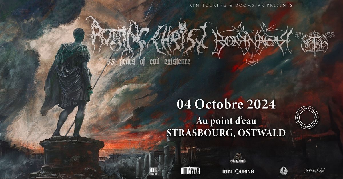 ROTTING CHRIST + BORKNAGAR + SETH - Le Point D'Eau - Strasbourg\/ Ostwald 