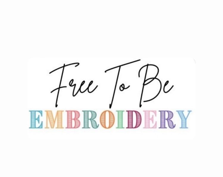 Free to Be Embroidery Pop-up