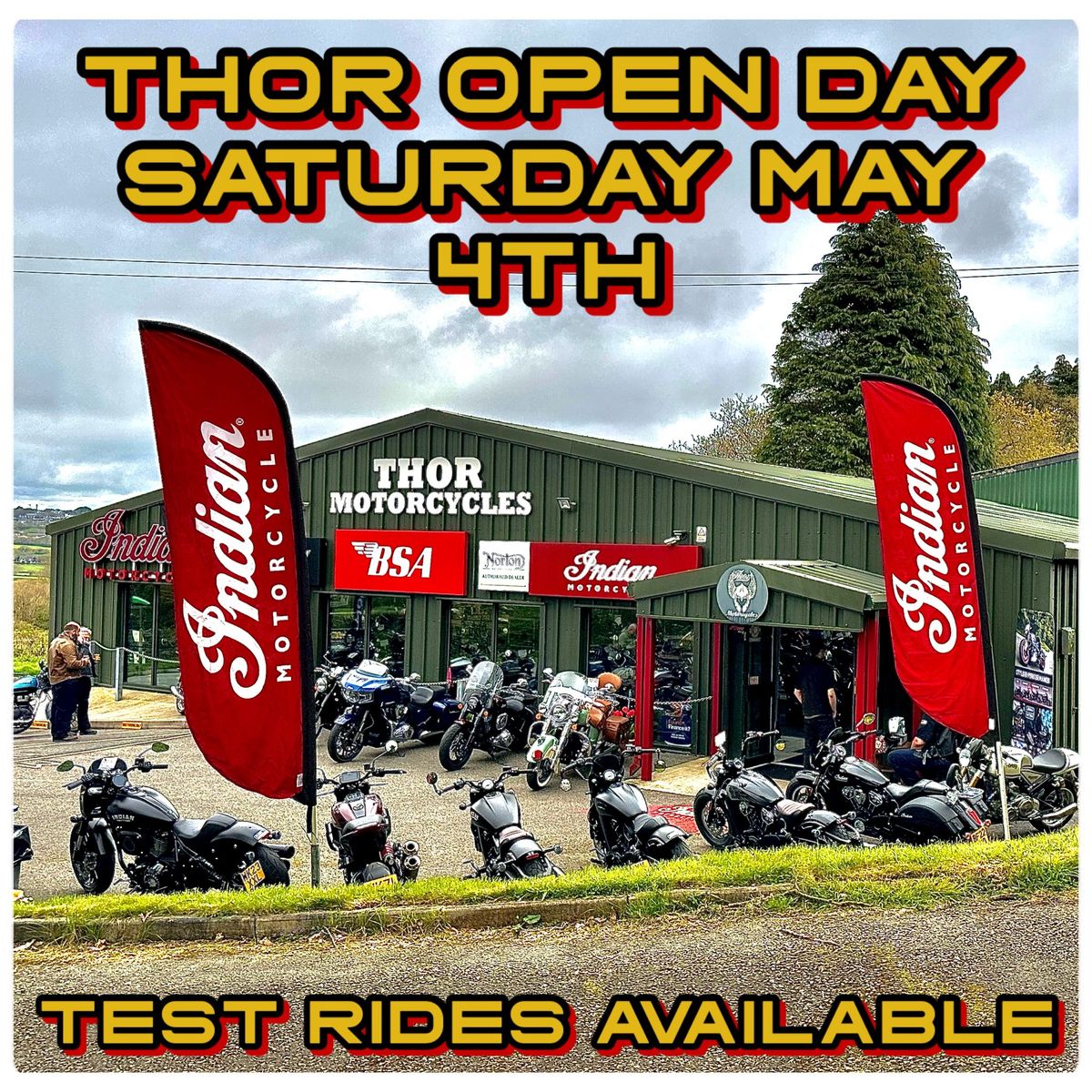 Thor motorcycles open day 