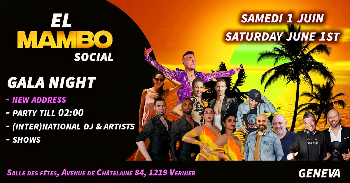 El Mambo Social - GALA NIGHT - June 1st
