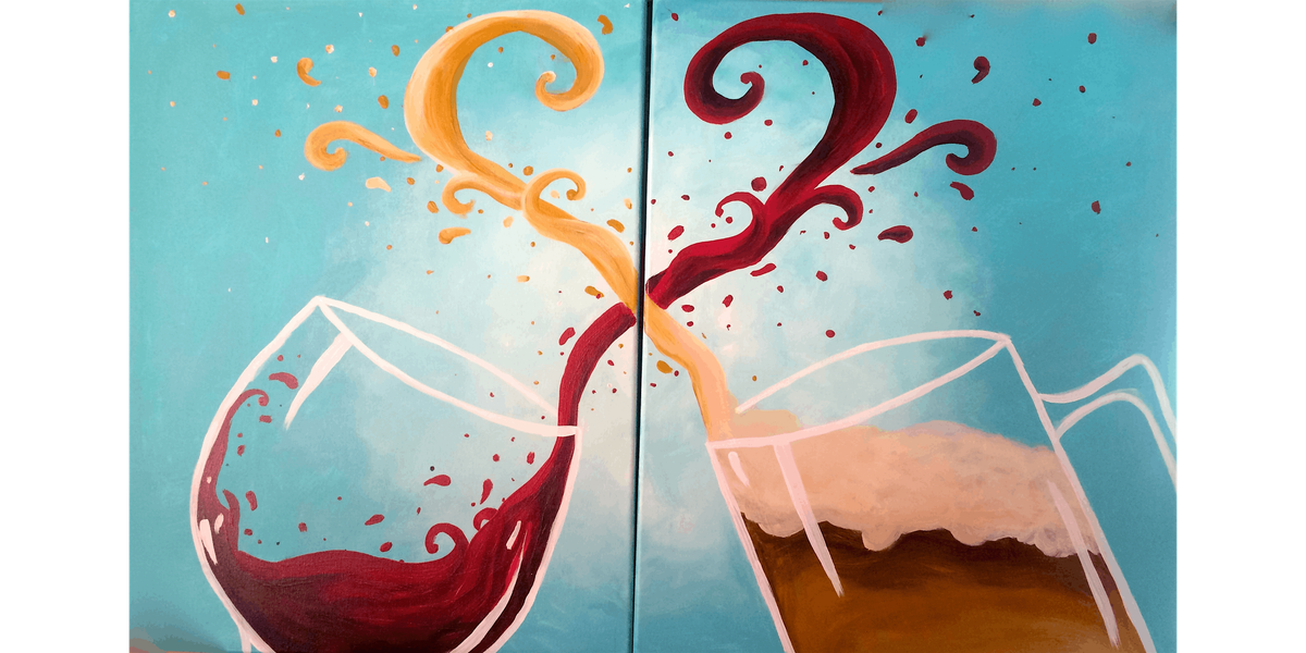 Yours & Mine Date Night - Paint and Sip in Sacramento | Classpop!\u2122