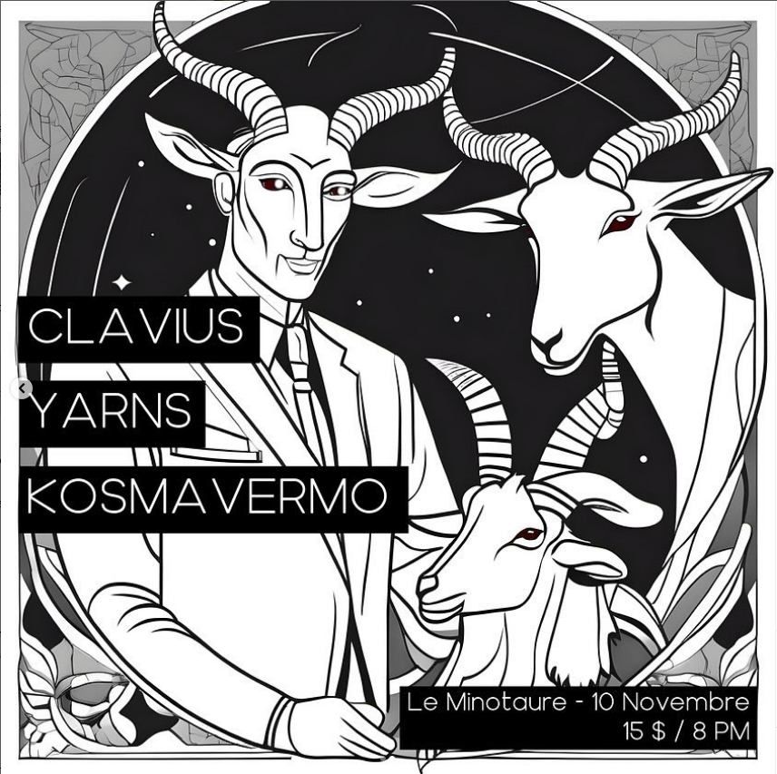 Clavius \/ Yarns \/ Kosmavermo LIVE