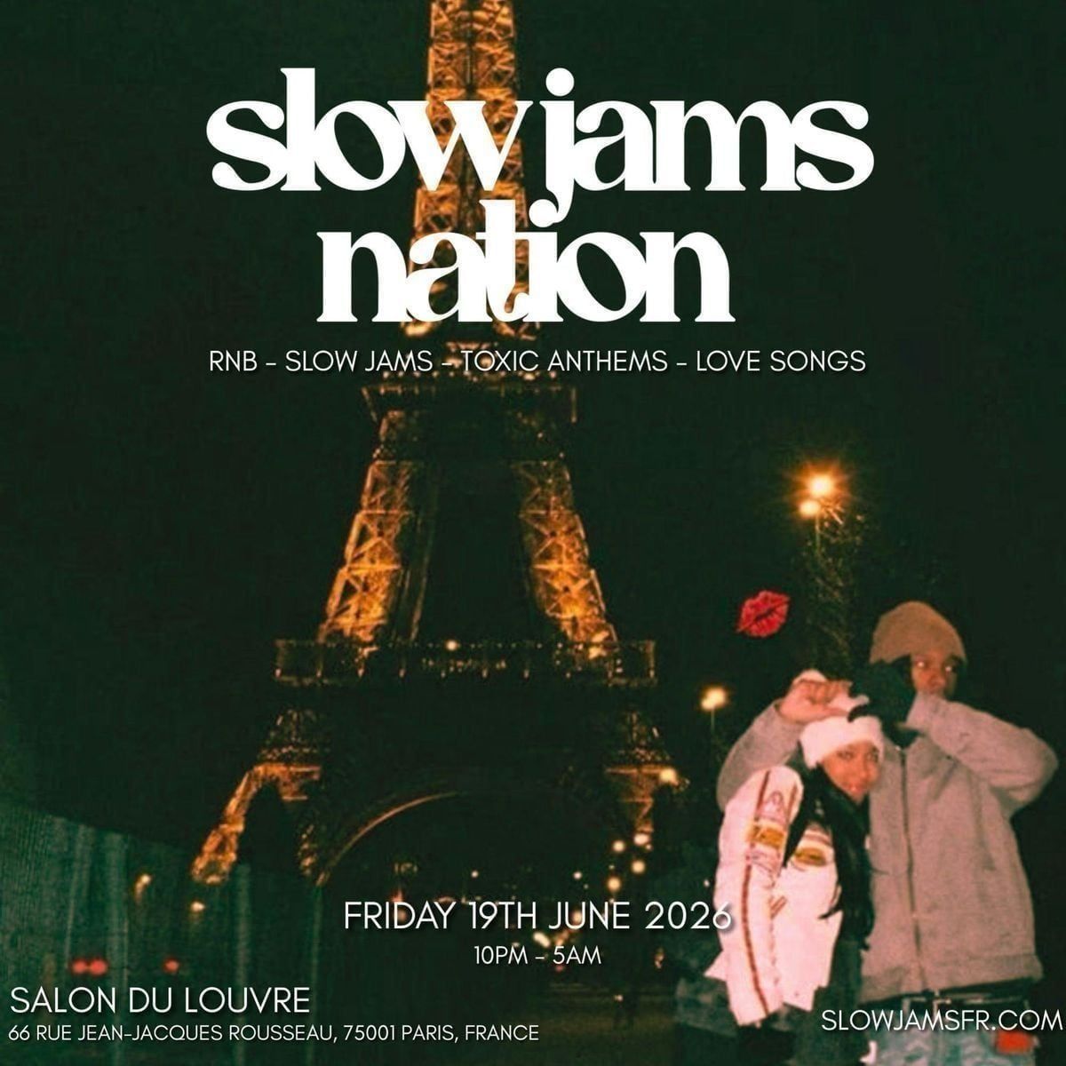 SLOW JAMS NATION - Fete De La Musique Slow Jams Party