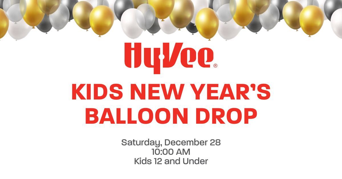 Kids New Year's Balloon Drop