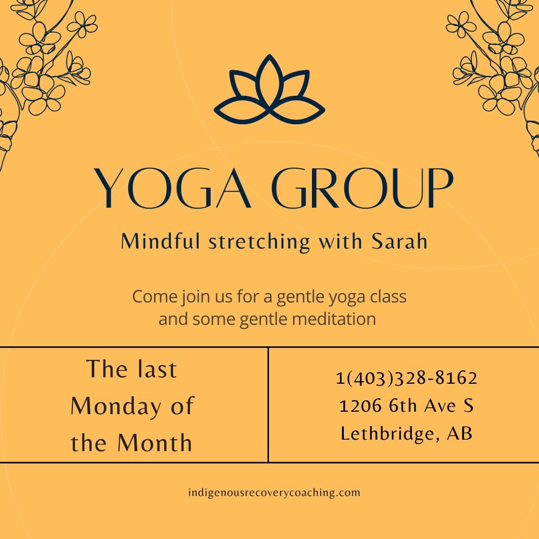 Yoga and mindfulness with Sarah