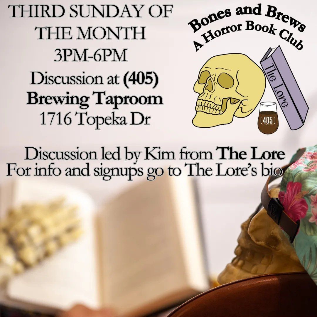 Bones and Brews Book Club at (405) Brewing 