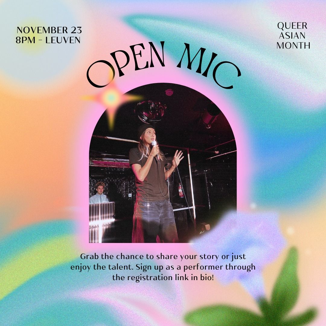 Open Mic - Queer Asian Month