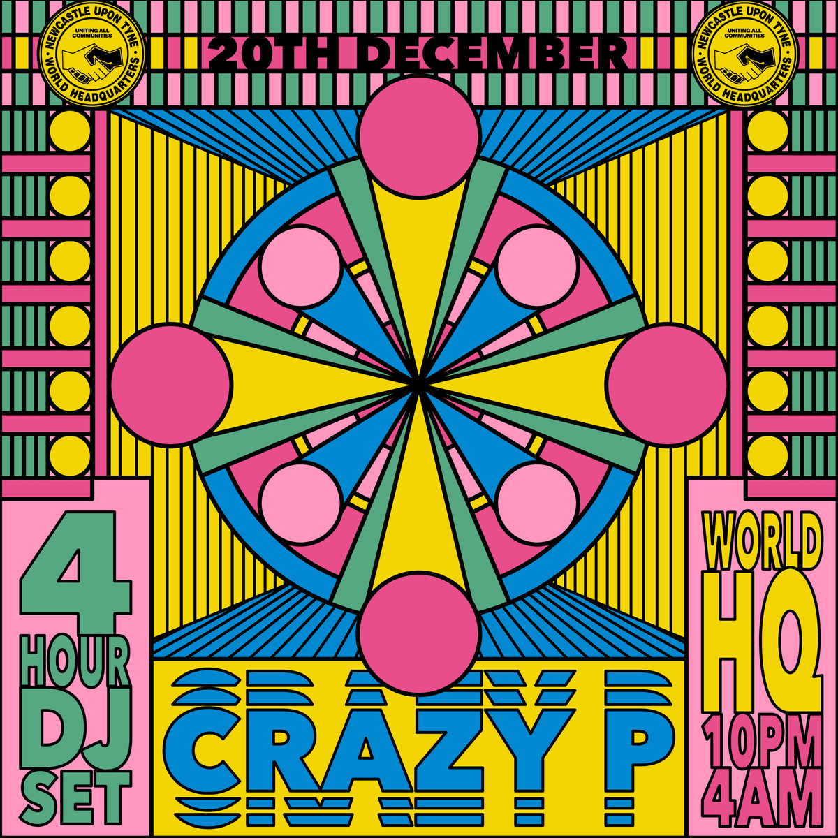 World HQ presents Crazy P (4 Hour Set)