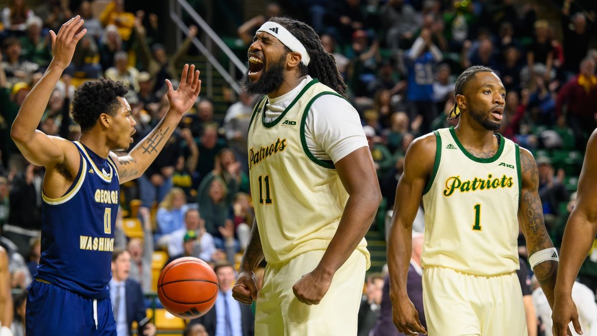 George Mason Patriots at Virginia Tech Hokies Mens Basketball at Cassell Coliseum