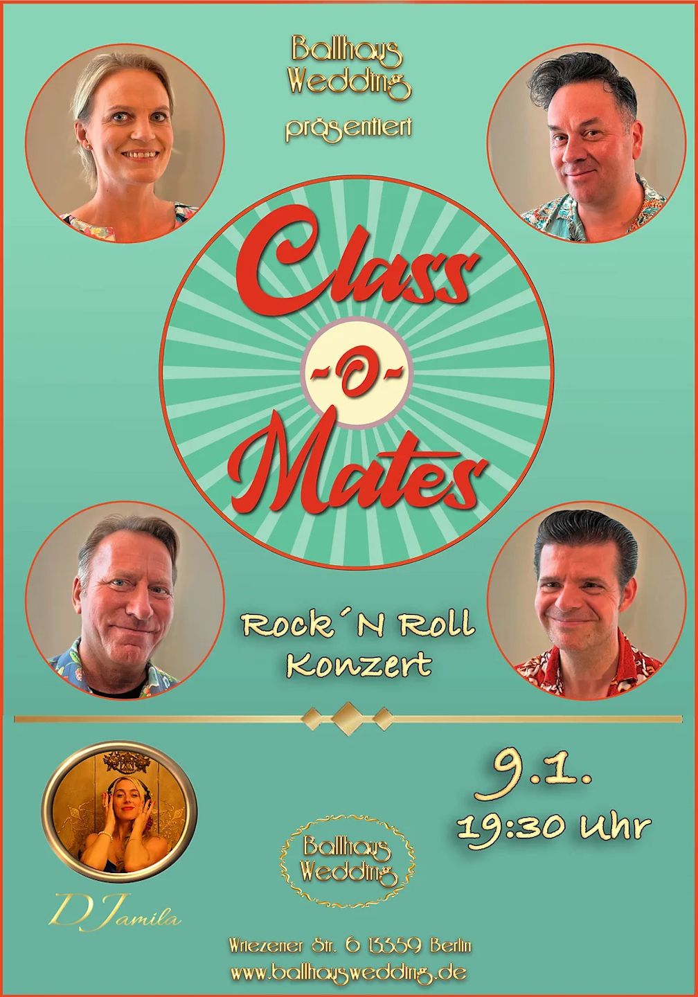 Class O Mates - Rock\u00b4N Roll Konzert