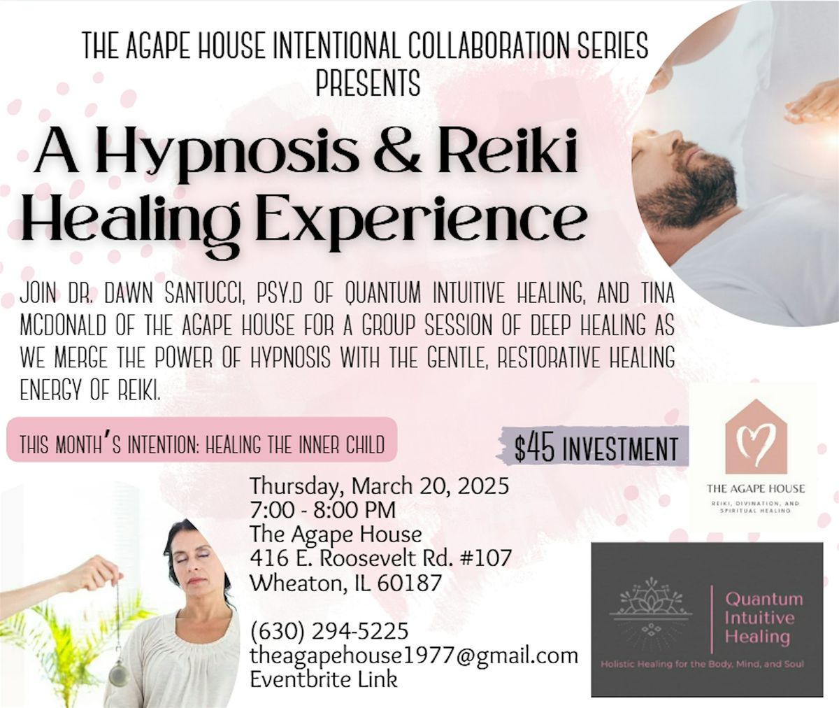 A Hypnosis & Reiki Healing Experience - Healing the Inner Child