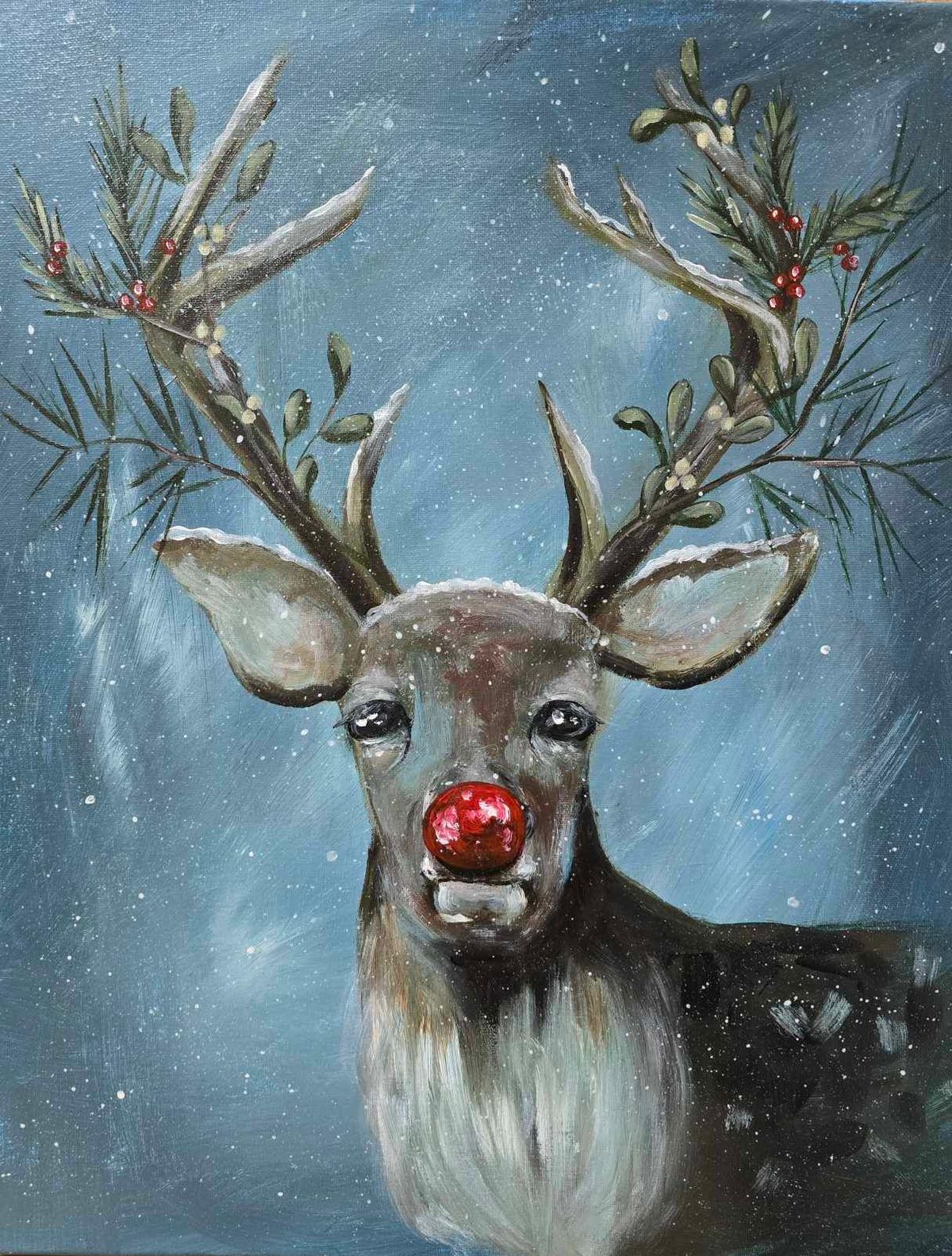 Paint Night! 'Rudolph'