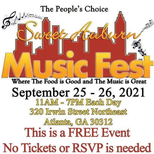 2021 Sweet Auburn Music Fest