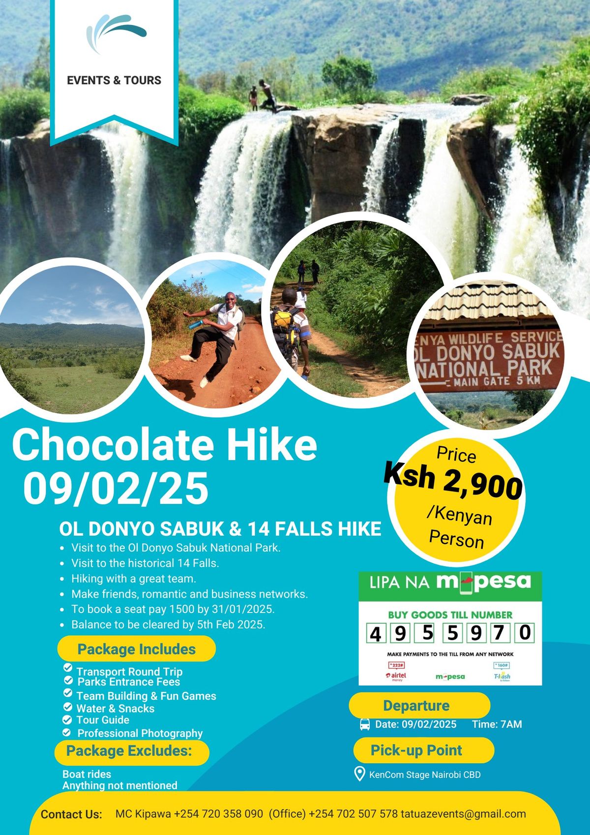 OL DONYO SABUK & 14 FALLS HIKE (CHEAPEST EVER!!!) 9th February 2025