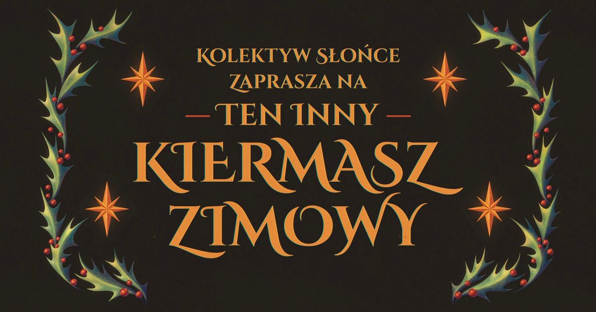 Kiermasz Zimowy kolektywu S\u0142o\u0144ce